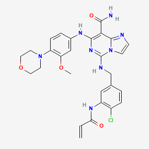 Chemical structure of RDN2150 TFA