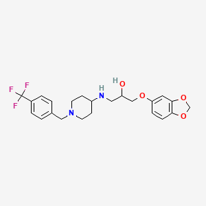 Chemical structure of MoTPS1-IN-1