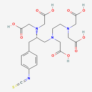 Chemical structure of Bz-DTPA