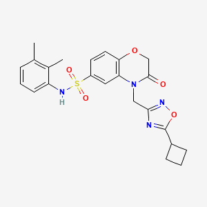 Chemical structure of Beclin1-ATG14L interaction inhibitor 1