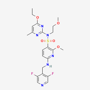 Chemical structure of GPR61 Inverse agonist 1