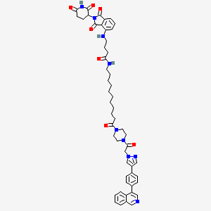 Chemical structure of SNX7886