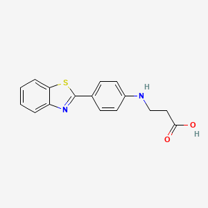 Chemical structure of PM-1