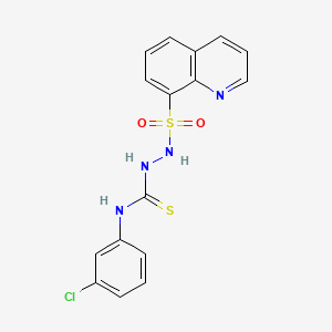 Chemical structure of QST4