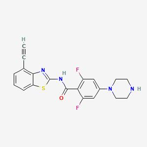 Chemical structure of ALPK1-IN-3