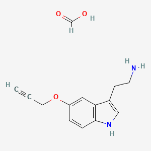 Chemical structure of 5-PT formic