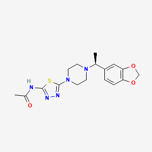 Chemical structure of ASN90