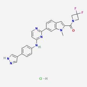 Chemical structure of ROCK2-IN-6 hydrochloride