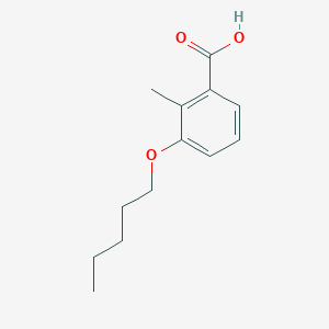 Chemical structure of Orziloben