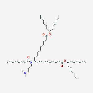 Chemical structure of Ionizable lipid-1