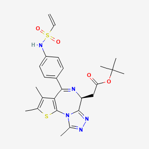 Chemical structure of MMH2