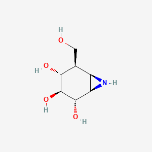 Chemical structure of Cyclophellitol aziridine