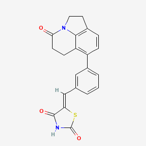 Chemical structure of BFF-816
