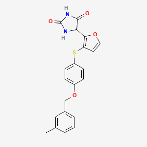 Chemical structure of Aderamastat
