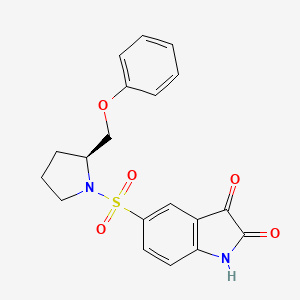 Chemical structure of Tyrosinase-IN-18