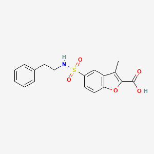 Chemical structure of GPR132 antagonist 1