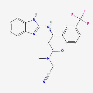 Chemical structure of AP30663