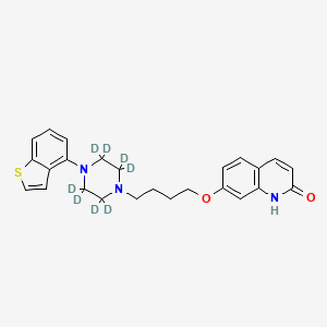 Chemical structure of Brexpiprazole-d8-1