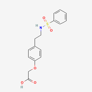 Chemical structure of Sulotroban