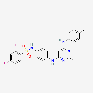 Chemical structure of SQLE-IN-1