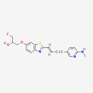 Chemical structure of α-Synuclein aggregate binder 1