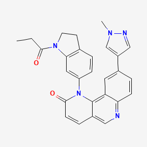 Chemical structure of QL47R