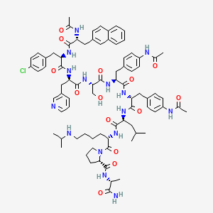 Chemical structure of Acyline TFA