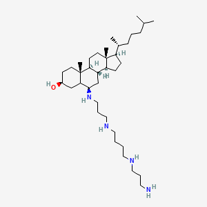 Chemical structure of Claramine TFA