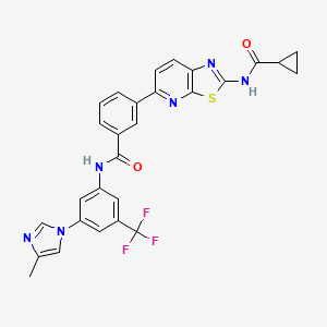 Chemical structure of HG-7-86-01