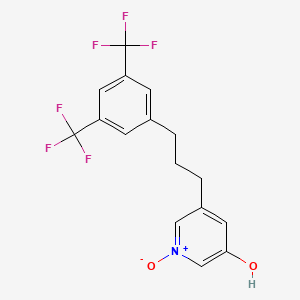Chemical structure of OX04528