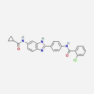 Chemical structure of NR2E3 agonist 1