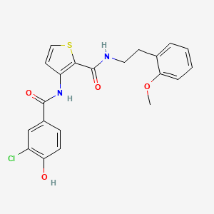 Chemical structure of HSD17B13-IN-8