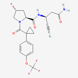 Chemical structure of AEP-IN-3