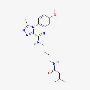 Chemical structure of DW71177