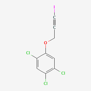 Chemical structure of Haloprogin