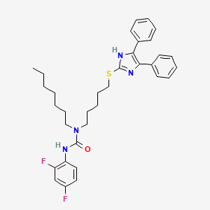Chemical structure of Lecimibide