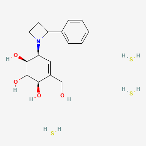 Chemical structure of Cu(I) chelator 1