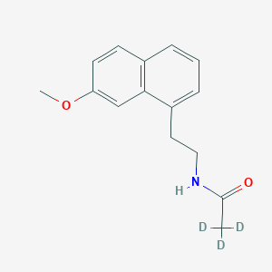 Chemical structure of Agomelatin-d3