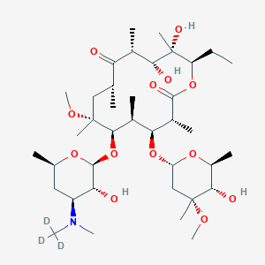 Chemical structure of Clarithromycin-d3