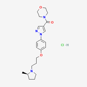 Chemical structure of Enerisant hydrochloride