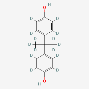 Chemical structure of Bisphenol A-d14