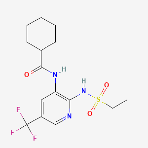 Chemical structure of Fuzapladib