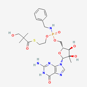 Chemical structure of IDX184