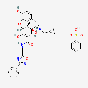 Chemical structure of Naldemedine tosylate