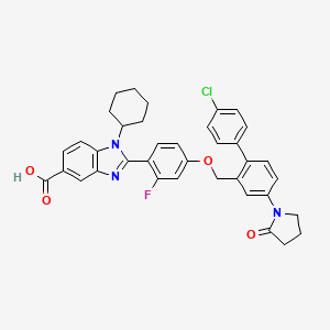 Chemical structure of JTK-109