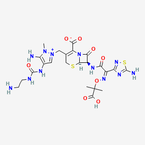Chemical structure of Ceftolozane