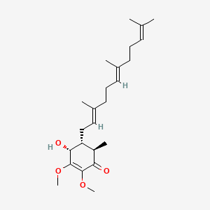 Chemical structure of Antroquinonol