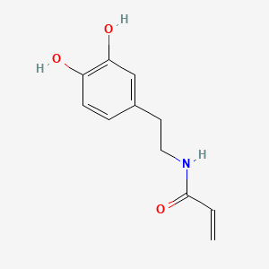 Chemical structure of Dopamine acrylamide