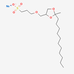 Chemical structure of ALS-I