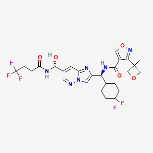 Chemical structure of FAP-IN-2 TFA